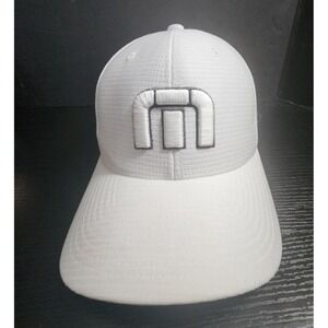 Travis Mathew Red Hill CC collab‎ Flexfit Golf Hat White XS